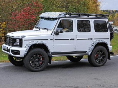 G 550 4x4² : hardcore Mercedes terepjáró